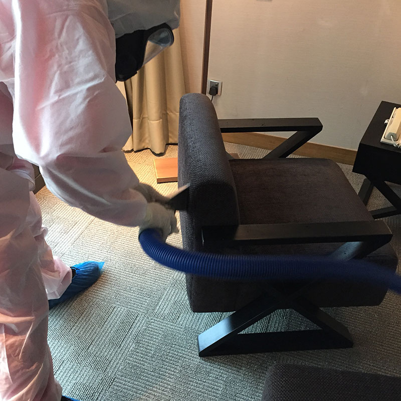 Disinfection Cleaning of Upholstered Furniture