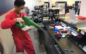 Anti-Viral Surface Coating to Prevent the Spread of COVID-19 on High Touch Surfaces