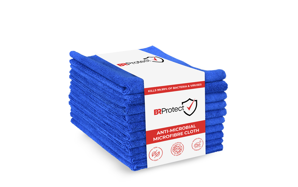 BRProtect Antimicrobial Microfibre Cloth