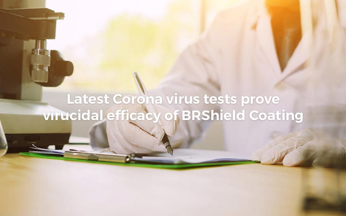 Rajiv Gandhi Centre for Biotechnology testing confirms residual antimicrobial coating can eradicate SARS-CoV-2