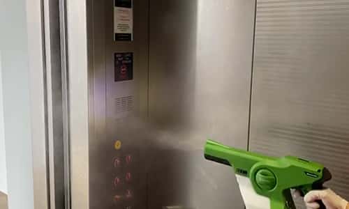 BR Shield Surface Protection for Lift Buttons