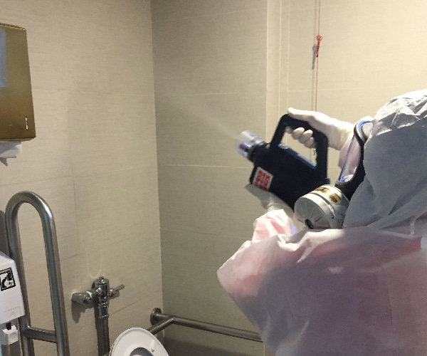 Disinfecting Covid-19 on High Touch Areas at Home and Residences