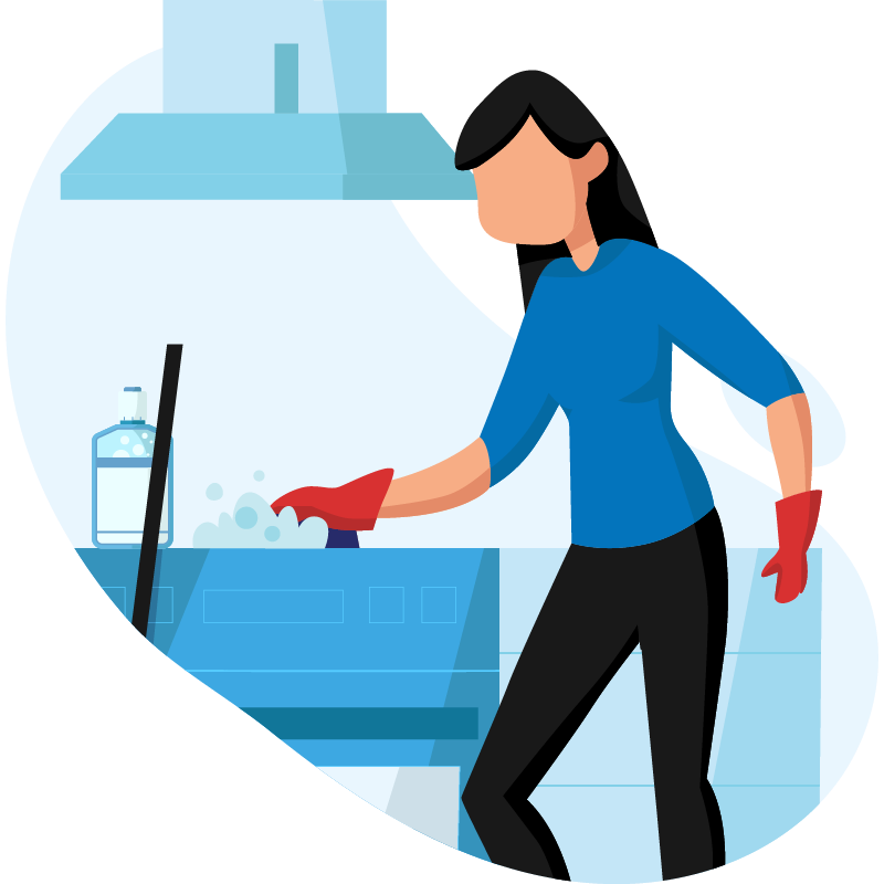 Cleaning your kitchen with Hydrogen Peroxide