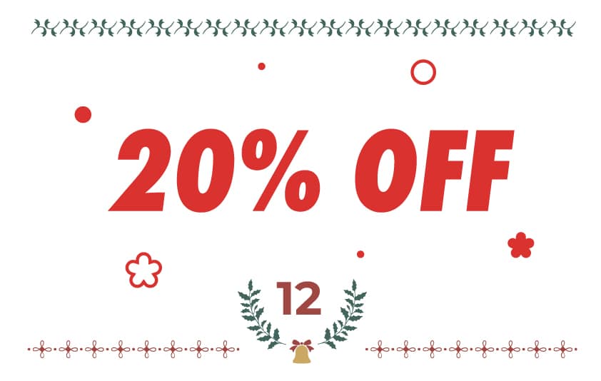 20% Christmas Offer