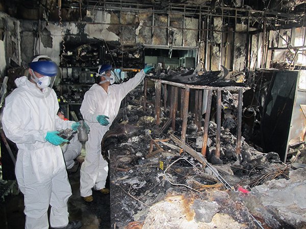 Fire Restoration damage cleanup
